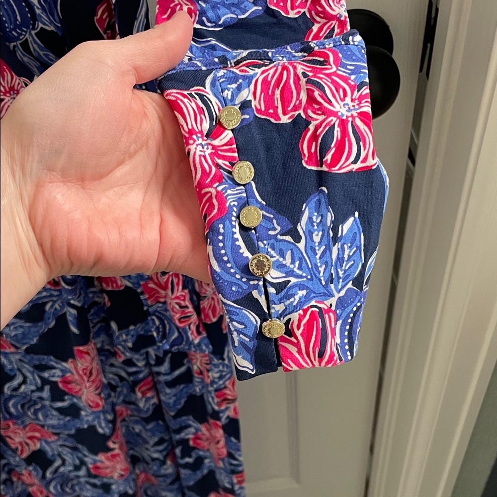 Lilly Pulitzer High Tide Long Sleeve Dress - Picture 7 of 9